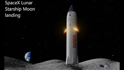 Η NASA επέλεξε την SpaceX του Έλον Μασκ για την επιστροφή του ανθρώπου στη Σελήνη - Φωτογραφία 1