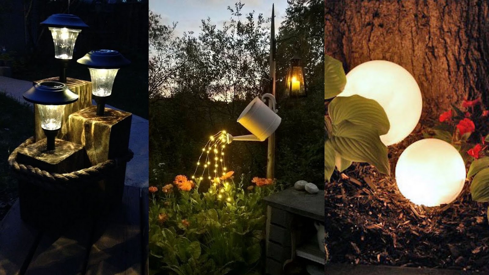 DIY Κατασκευές με απλά Ηλιακά Φωτιστικά για τον κήπο ή το μπαλκόνι - Φωτογραφία 2