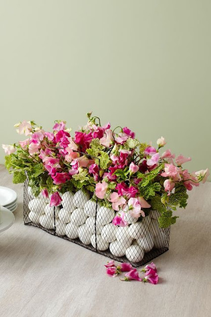 Πασχαλινές διακοσμήσεις τραπεζιού με λουλούδια - Φωτογραφία 9