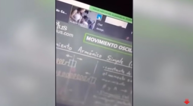Κολομβία: Kαθηγητής ξέχασε την κάμερα ανοιχτή ενώ φιλούσε το στήθος της γυναίκας του (Video) - Φωτογραφία 1