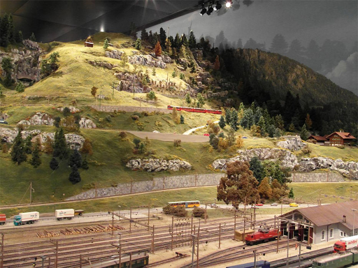 Η πιο ακριβή σιδηροδρομική μοντελοποίηση στον κόσμο  είναι το σιδηροδρομικό μουσείο Kaeserberg. - Φωτογραφία 1