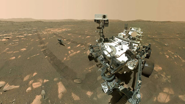 Διάστημα: Την πέμπτη του πτήση στον πλανήτη Άρη πραγματοποίησε το «Ingenuity» - Φωτογραφία 1