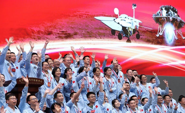 Κίνα: Προσεδάφισε με επιτυχία το Zhurong στον Άρη - Φωτογραφία 1