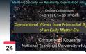 Ομιλία : Gravitational Waves from Primordial Black Holes of an Early Matter Era