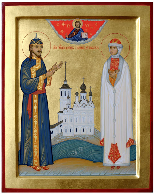 Οι Όσιοι Ιωάννης και Μαρία του Ουστιούγκ(+29 Μαϊου) - Φωτογραφία 1