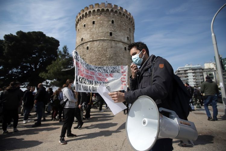 Γενική απεργία - Οι συγκεντρώσεις στη Θεσσαλονίκη - Φωτογραφία 1
