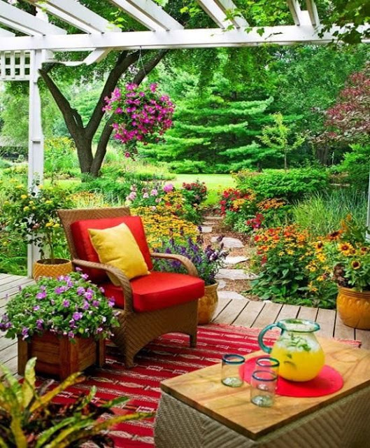 Καλοκαιρινές διαμορφώσεις για  Κήπο - Μπαλκόνι - Φωτογραφία 46