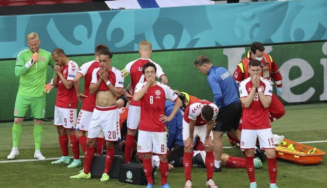 Euro 2020: Σοκ στο Δανία - Φινλανδία, κατέρρευσε ο Έρικσεν - Φωτογραφία 1