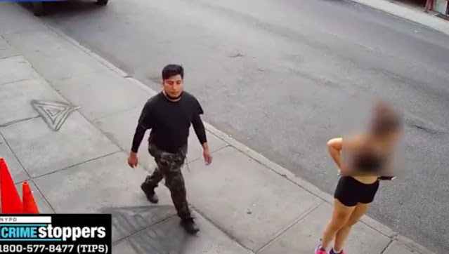Σοκαριστικό περιστατικό στο Μπρούκλιν - Άντρας επιτέθηκε σε 35χρονη στην μέση του δρόμου (Video) - Φωτογραφία 1