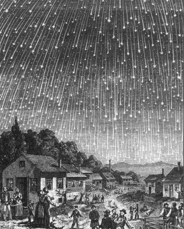 Η βροχή των μετεωριτών του 1833 - Φωτογραφία 1