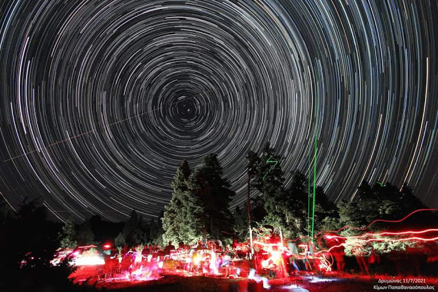Αστρικά ίχνη στον ουρανό της Αιτωλοακαρνανίας - Φωτογραφία 1