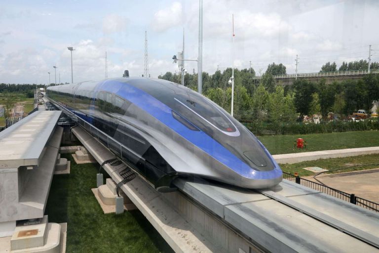 H Κίνα παρουσιάζει το ταχύτερο τρένο του κόσμου. - Φωτογραφία 1