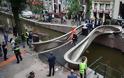 Η πρώτη ατσάλινη 3D-printed γέφυρα του κόσμου στο Άμστερνταμ