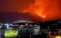 Φωτιά στη Φωκίδα: Τεράστιο το μέτωπο της πυρκαγιάς - Πάνω από 8 χιλιόμετρα