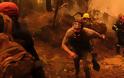 Φωτιά Εύβοια: Νέα αναζωπύρωση στις Καματριάδες - Νύχτα αγωνίας ώστε να μην περάσουν οι φλόγες στην Ιστιαία