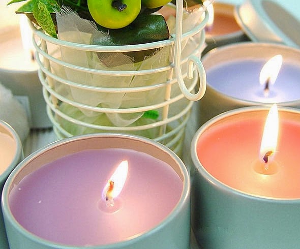 Xειροποίητα κεριά σε Δοχεία - Φωτογραφία 13