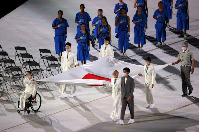 Τόκιο 2020: Eικόνες από την τελετή έναρξης των Παραολυμπιακών Αγώνων - Φωτογραφία 1