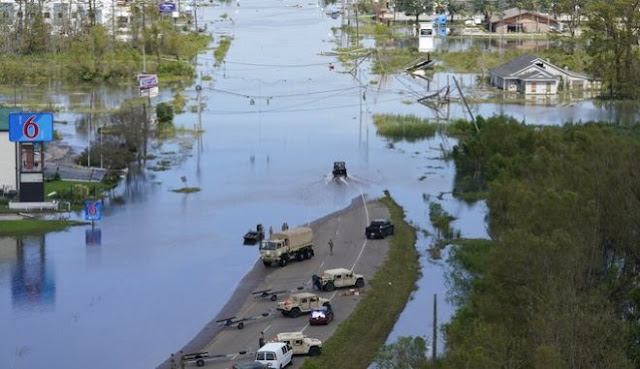 Τυφώνας Άιντα: Νυχτερινή απαγόρευση στη Νέα Ορλεάνη, χωρίς ρεύμα παραμένει η Λουιζιάνα - Φωτογραφία 1