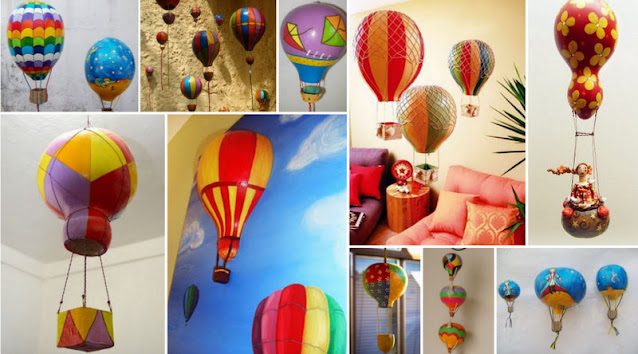DIY Διακοσμητικά Αερόστατα από Κολοκύθες - Φωτογραφία 1