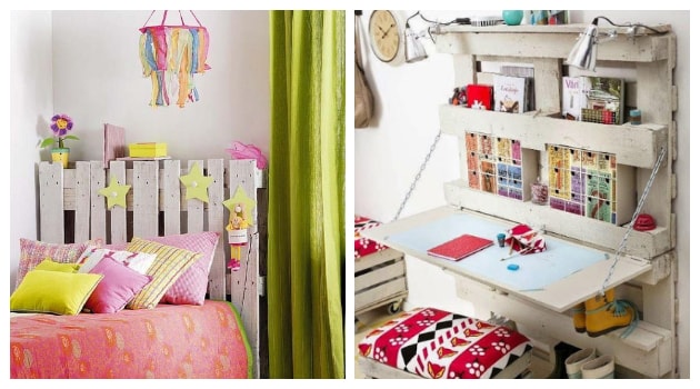 DIY Κατασκευές από Παλέτες για νεανικά - παιδικά δωμάτια - Φωτογραφία 1