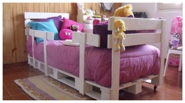 DIY Κατασκευές από Παλέτες για νεανικά - παιδικά δωμάτια - Φωτογραφία 23