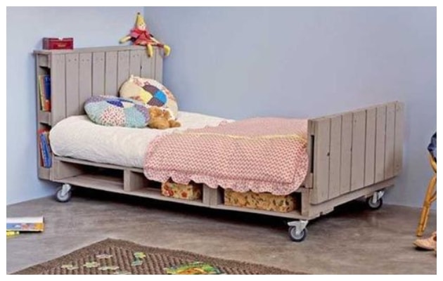 DIY Κατασκευές από Παλέτες για νεανικά - παιδικά δωμάτια - Φωτογραφία 6