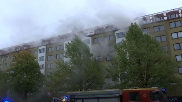 Έκρηξη σε πολυκατοικία στη Σουηδία: Δεκάδες τραυματίες - Φωτογραφία 1