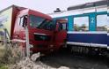 Συναγερμός στη Θεσσαλονίκη: Συγκρούστηκε τρένο με φορτηγό
