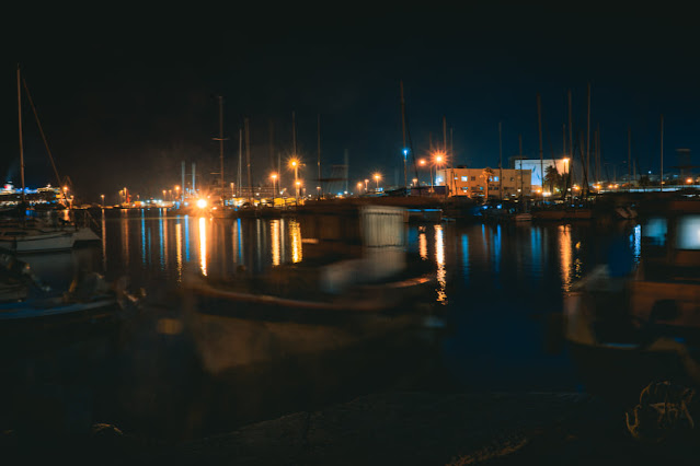 Ηράκλειο: Ένα εντυπωσιακό νυχτερινό λιμάνι (Pic) - Φωτογραφία 3