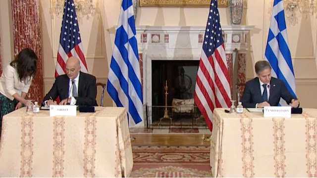 Αμυντική συμφωνία με ΗΠΑ: Εγγύηση για την εδαφική ακεραιότητα της Ελλάδας - Πρώτη καταδίκη του «casus belli» - Φωτογραφία 1