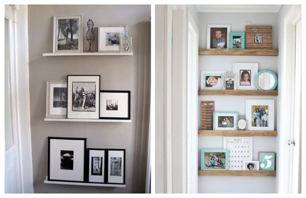 Ιδέες και τρόποι για να αξιοποιήσετε διακοσμητικά Στενούς Τοίχους του σπιτιού - Φωτογραφία 10