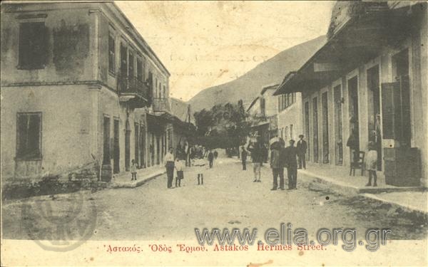 Η πόλη του ΑΣΤΑΚΟΥ μέσα από παλιές ΚΑΡΤΠΟΣΤΑΛ. - Φωτογραφία 1