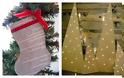 Iδέες Χειροποίητων Κατασκευών για Χριστουγεννιάτικα BAZAAR και δώρα από απλά και οικονομικά υλικά - Φωτογραφία 16