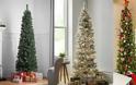 Τεχνητά χριστουγεννιάτικα δέντρα slim και τοίχου για μικρούς χώρους - Φωτογραφία 2