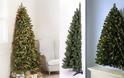 Τεχνητά χριστουγεννιάτικα δέντρα slim και τοίχου για μικρούς χώρους - Φωτογραφία 4