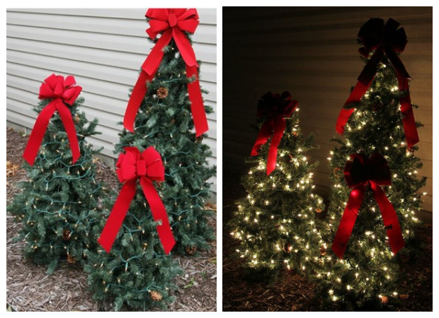 DIY Εύκολα Χριστουγεννιάτικα Δέντρα για το Μπαλκόνι ή τον Κήπο σας - Φωτογραφία 8