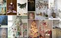 Χριστουγεννιάτικες Ιδέες - Κατασκευές από Κορμούς - Κλαδιά