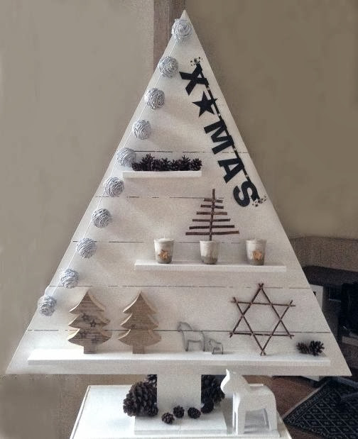 Χριστουγεννιάτικες Διακοσμήσεις σε Λευκό - Ασημί χρώμα - Φωτογραφία 32