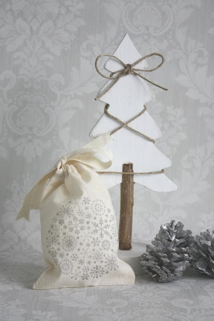 Χριστουγεννιάτικες Διακοσμήσεις σε Λευκό - Ασημί χρώμα - Φωτογραφία 41