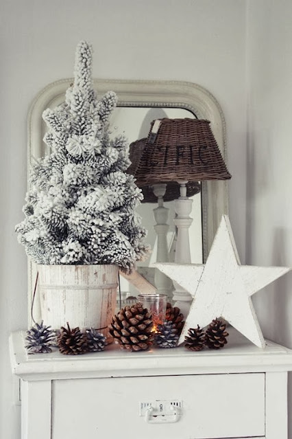 Χριστουγεννιάτικες Διακοσμήσεις σε Λευκό - Ασημί χρώμα - Φωτογραφία 43