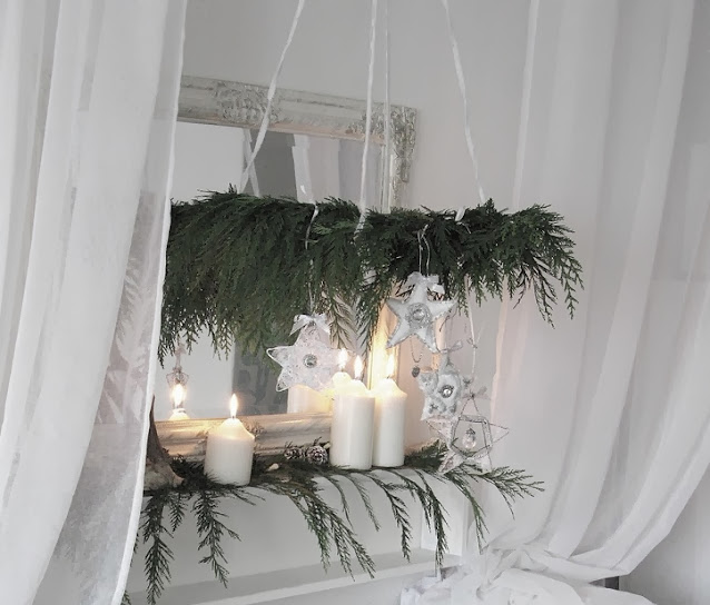 Χριστουγεννιάτικες Διακοσμήσεις σε Λευκό - Ασημί χρώμα - Φωτογραφία 53