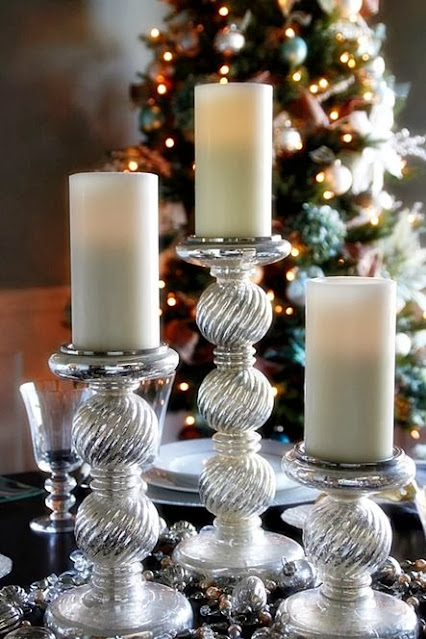 Χριστουγεννιάτικες Διακοσμήσεις σε Λευκό - Ασημί χρώμα - Φωτογραφία 67