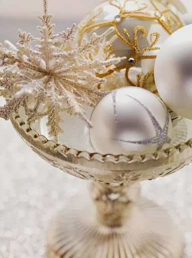 Χριστουγεννιάτικες Διακοσμήσεις σε Λευκό - Ασημί χρώμα - Φωτογραφία 79