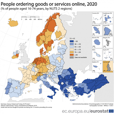 ΕΕ – Πάνω από 6 στους 10 αγοράζουν online – Η «ιδιαιτερότητα» της Κ. Ελλάδας - Φωτογραφία 1
