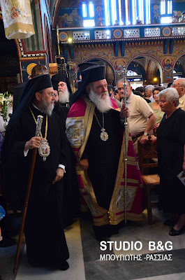 Μέγας συνοδικός εσπερινός, στην Κόρινθο προεξάρχοντος του... - Φωτογραφία 2