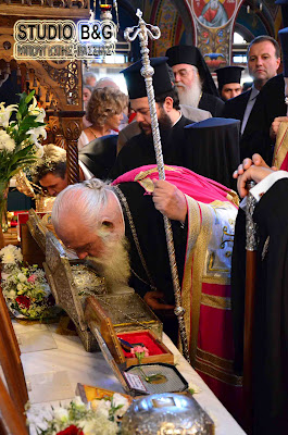 Μέγας συνοδικός εσπερινός, στην Κόρινθο προεξάρχοντος του... - Φωτογραφία 3