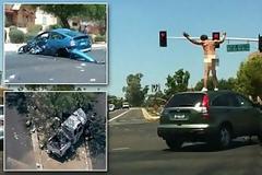 Γυμνός σε αμόκ στην Αριζόνα τραυματίζει 7 ανθρώπους [photos+video]