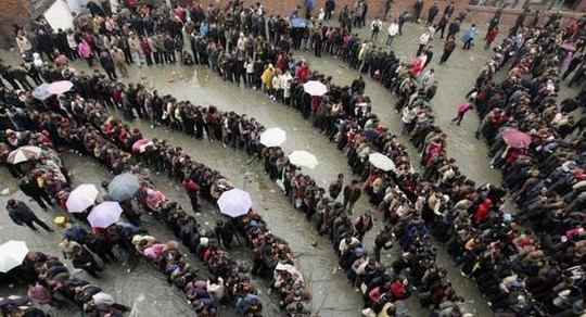 Σκηνές τρέλας σε σταθμό τραίνου στην Κίνα - Φωτογραφία 9