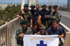 Εικόνες από την επιτυχημένη άσκηση της ΜΕΚ-ΕΟΔ από την γέφυρα της Χαλκίδας.