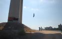 Εικόνες από την επιτυχημένη άσκηση της ΜΕΚ-ΕΟΔ από την γέφυρα της Χαλκίδας. - Φωτογραφία 3